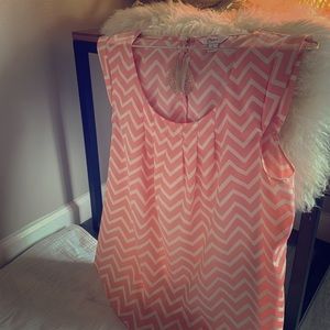 Candies Chevron tank top.